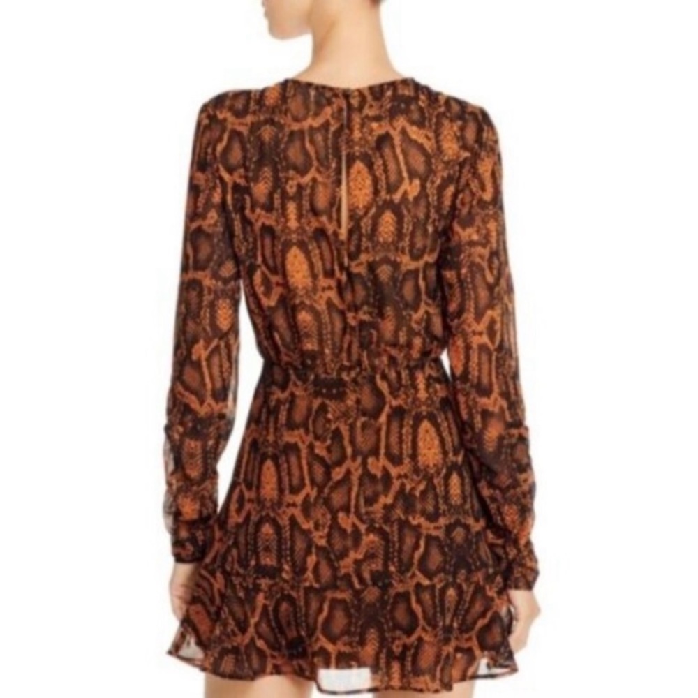 Finders Keepers Lana Snake Print Snakeskin Brown
Black Mini Dress XS Extra Small